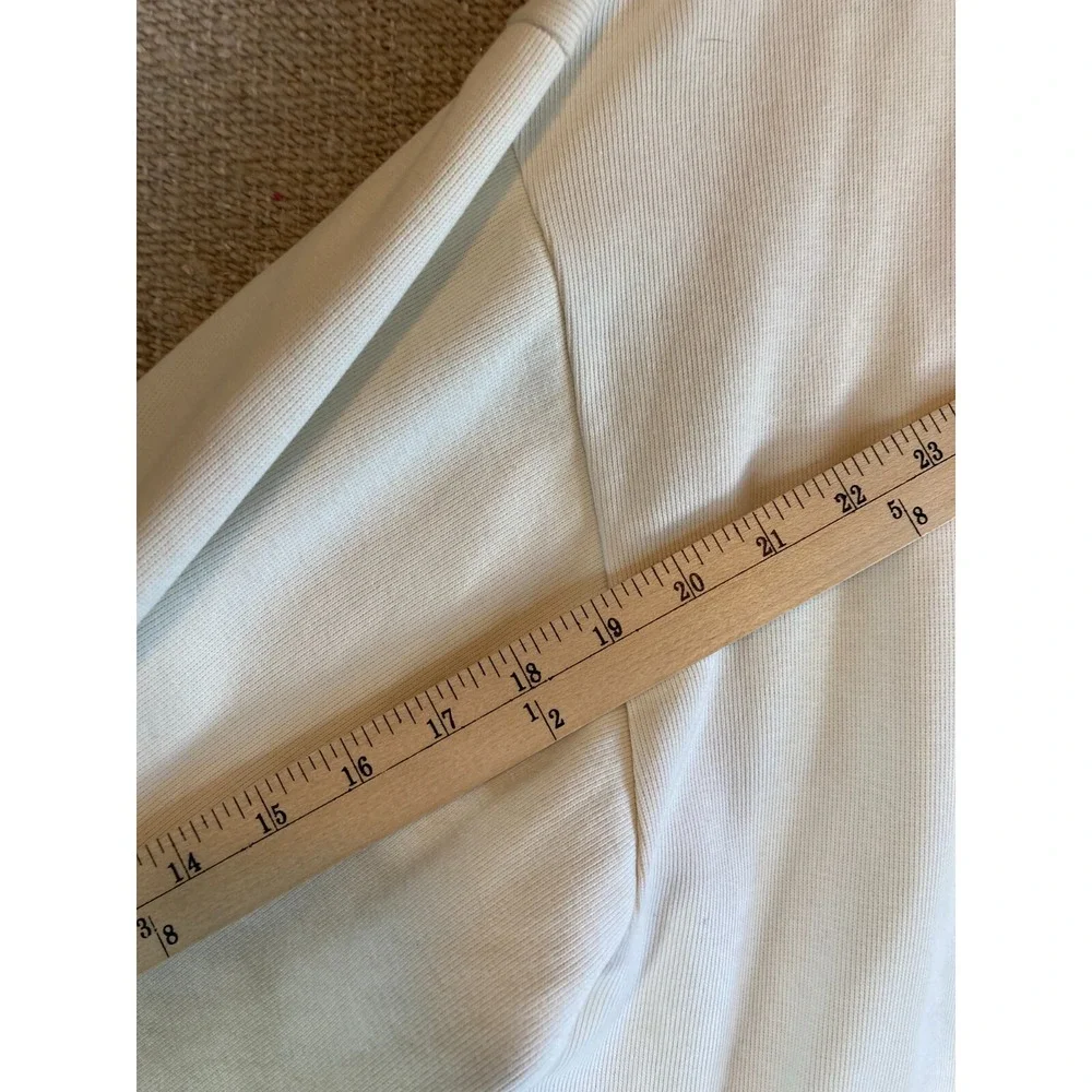 VTG Mens Sz XL Made in USA LL BEAN Beige Cargidan Sweater Pockets